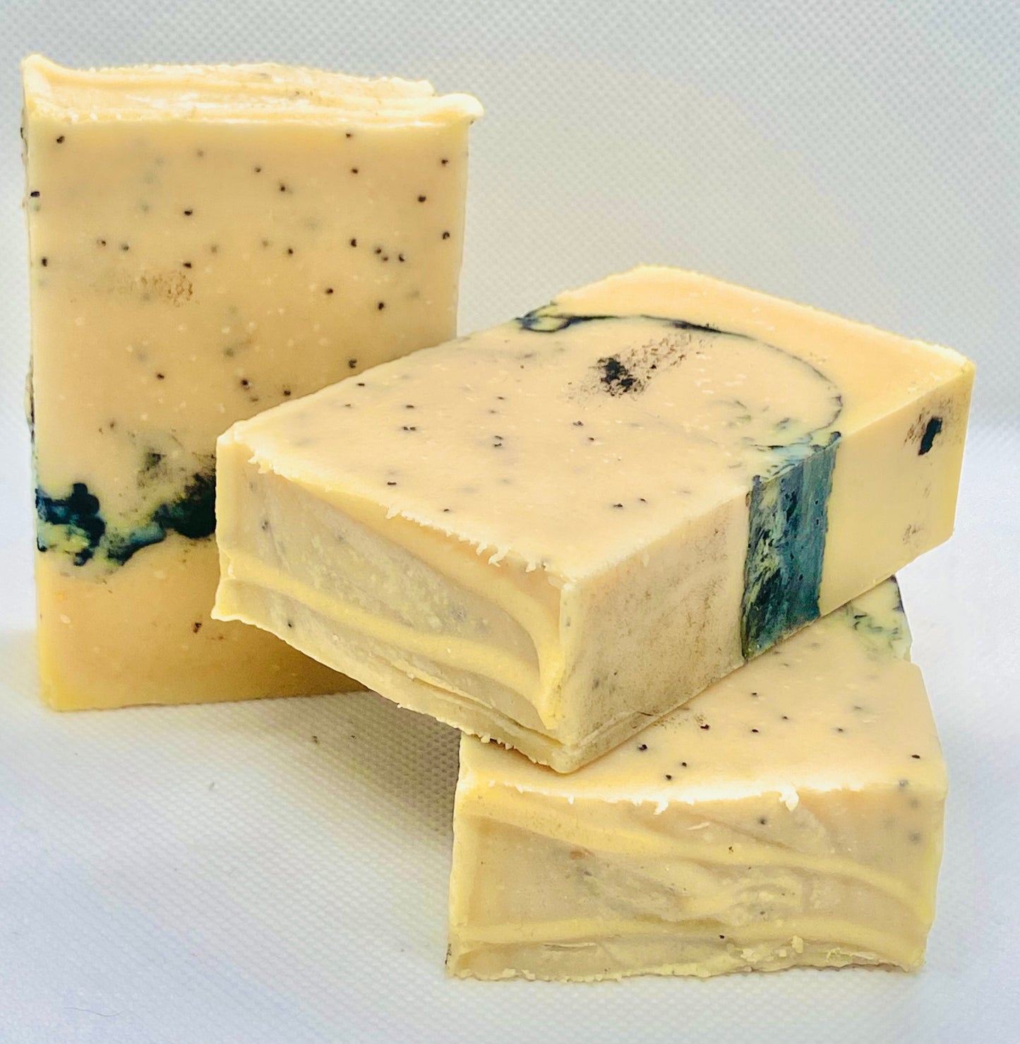 Lemon Poppyseed Goats Milk Soap