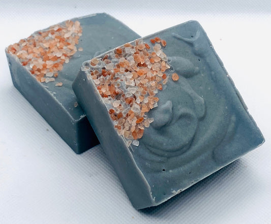 Salted Charcoal Goats Milk Soap