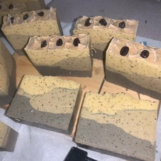 Coffee Beaned Coffee Goats Milk Soap